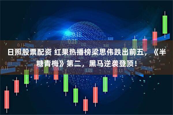 日照股票配资 红果热播榜梁思伟跌出前五，《半糖青梅》第二，黑马逆袭登顶！